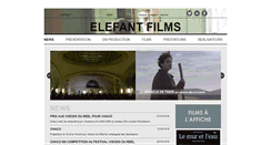 Desktop Screenshot of elefantfilms.ch